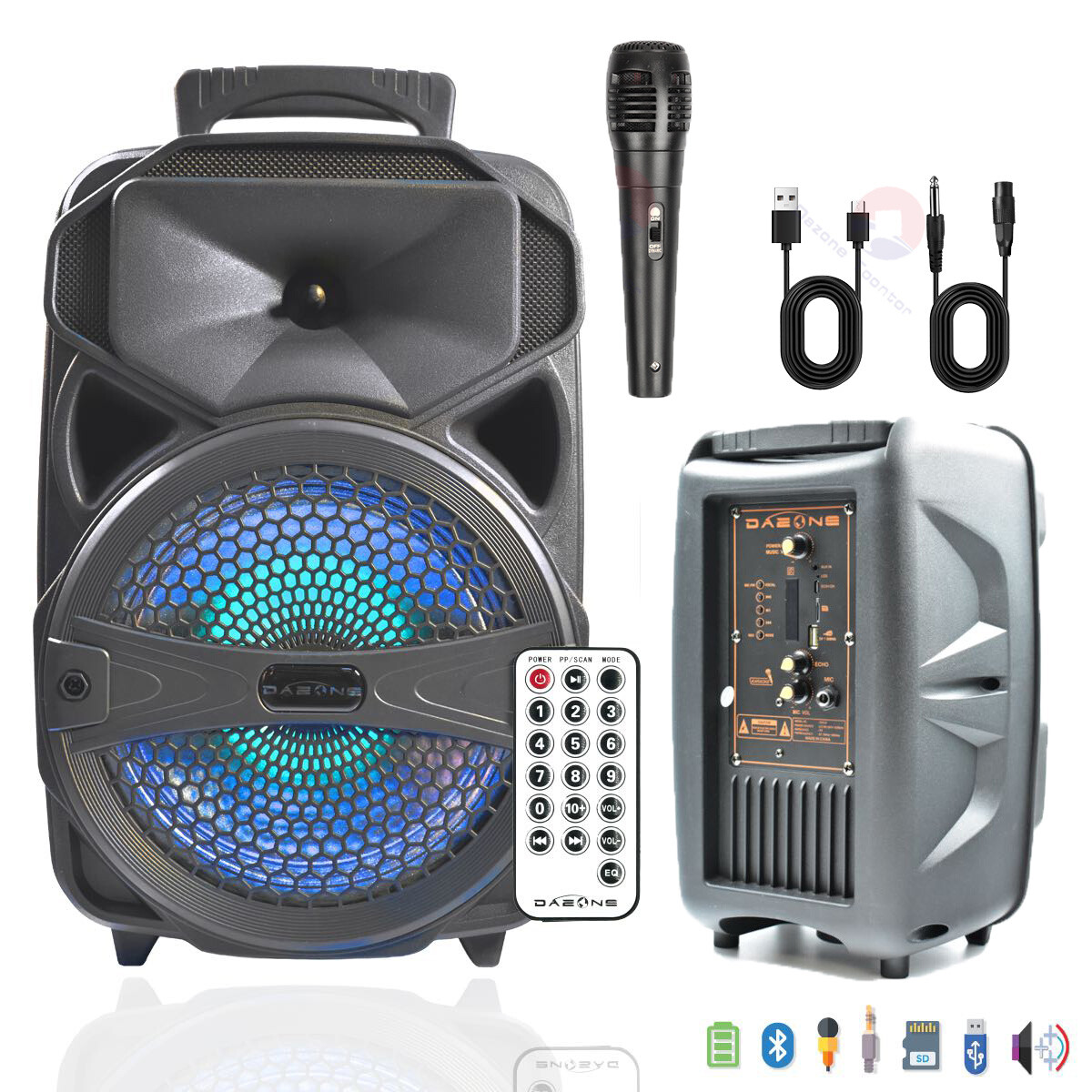 Portable Speaker With Bass